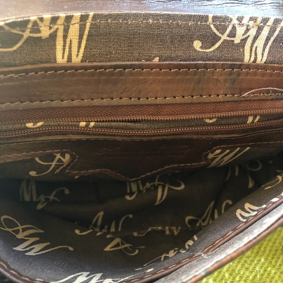 American West Leather Cowhide Purse - Picture 3 of 9